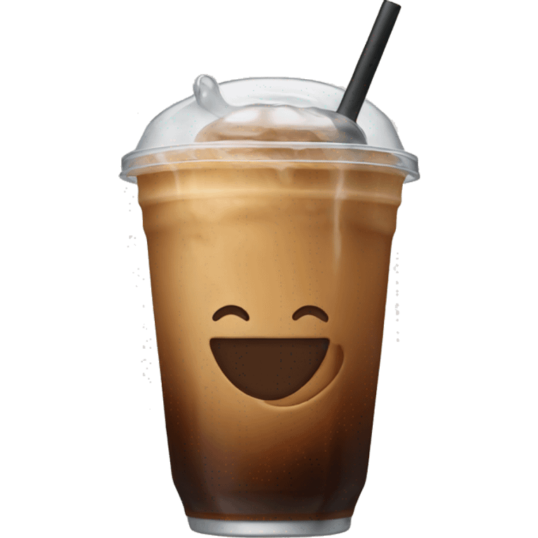 Iced coffee emoji