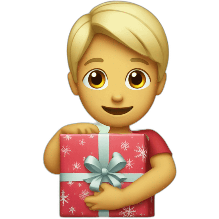 Christmas presents emoji