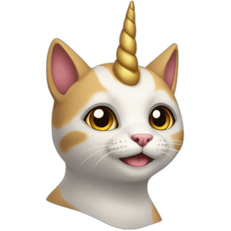 cat licorn emoji