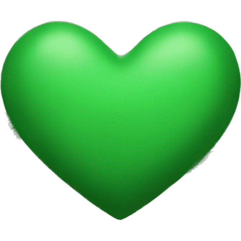 forest green heart  emoji