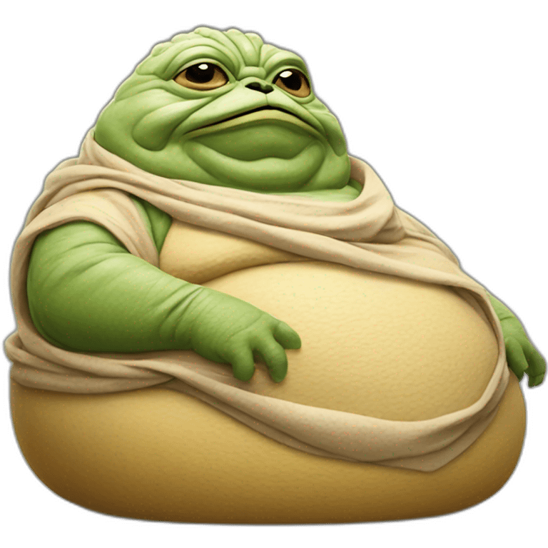 Jabba the hutt sick emoji