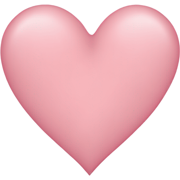 baby pink heart emoji