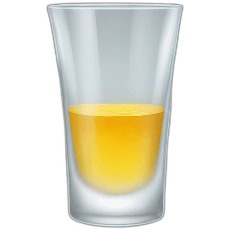 Vodka glass emoji