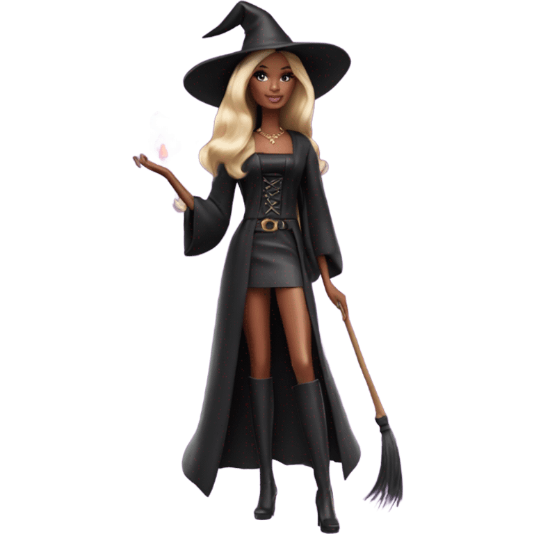 Barbie witch full body emoji