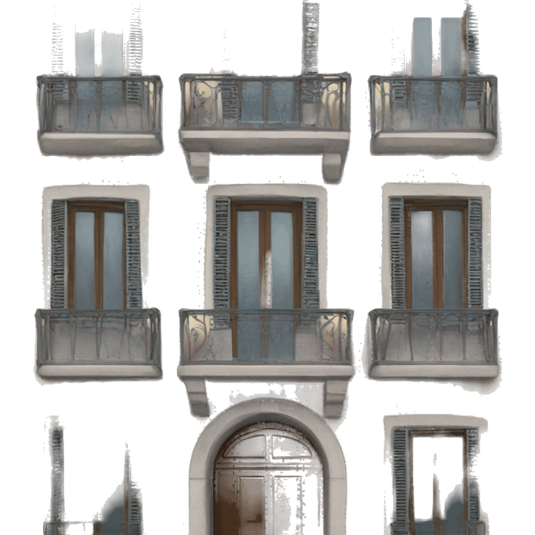 Madrid building emoji