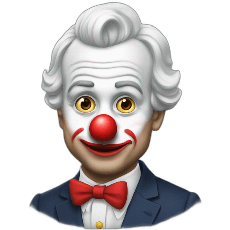 Macron clown emoji