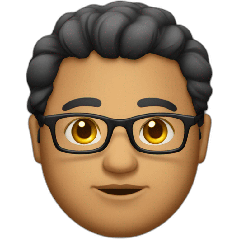 chubby-indian-black-framed-glasses-it-guy emoji