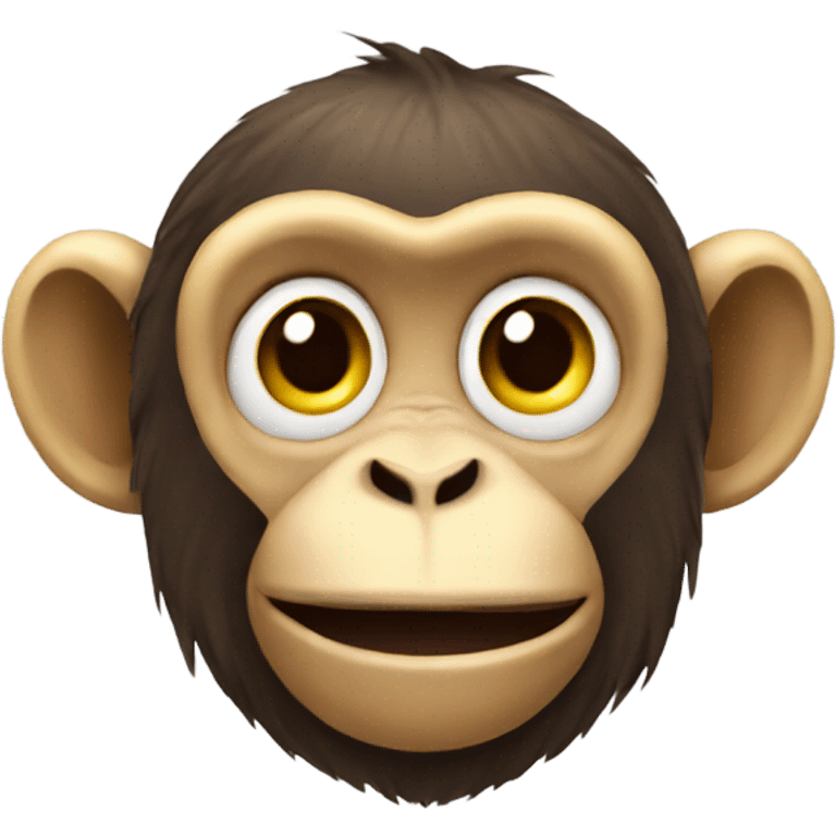 Monkey with banana emoji