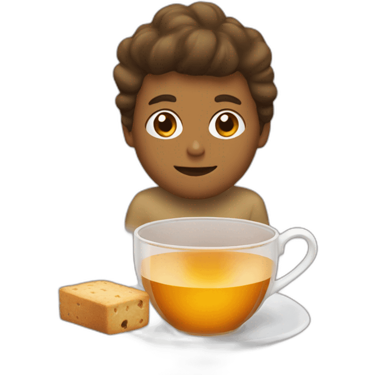 jinjerbread and tea emoji