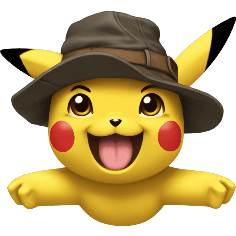 Créer pikachu qui est suprie  emoji