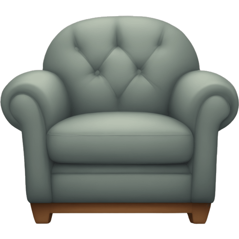 Cozy armchair  emoji