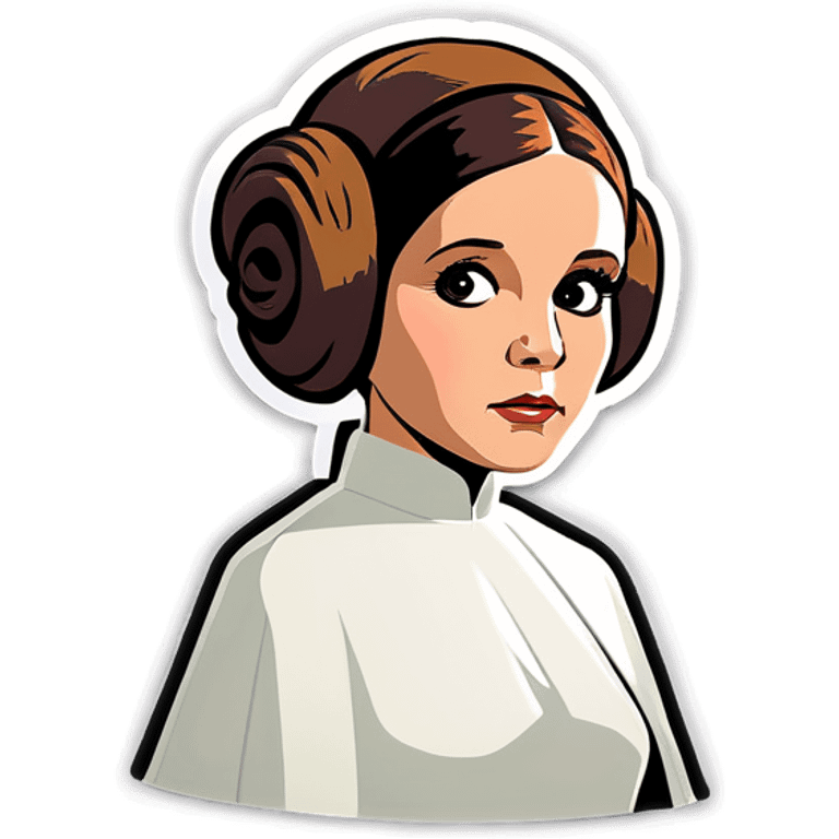 Princess Leia  emoji