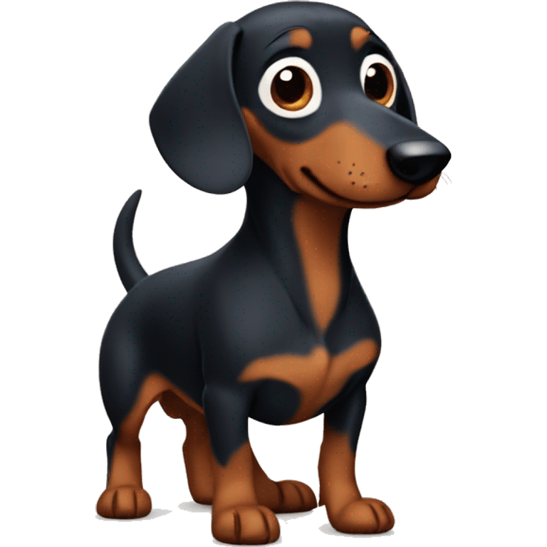 stitch as daschund emoji