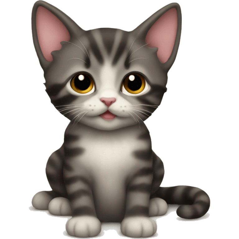 Chaton étonné  emoji