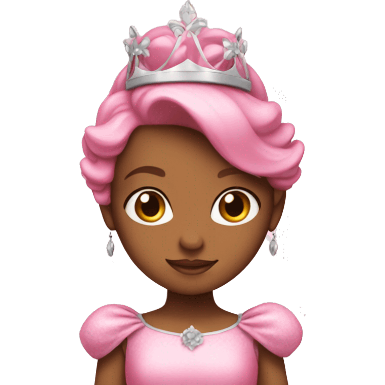 Pink princess emoji