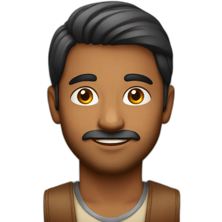 indian guy emoji