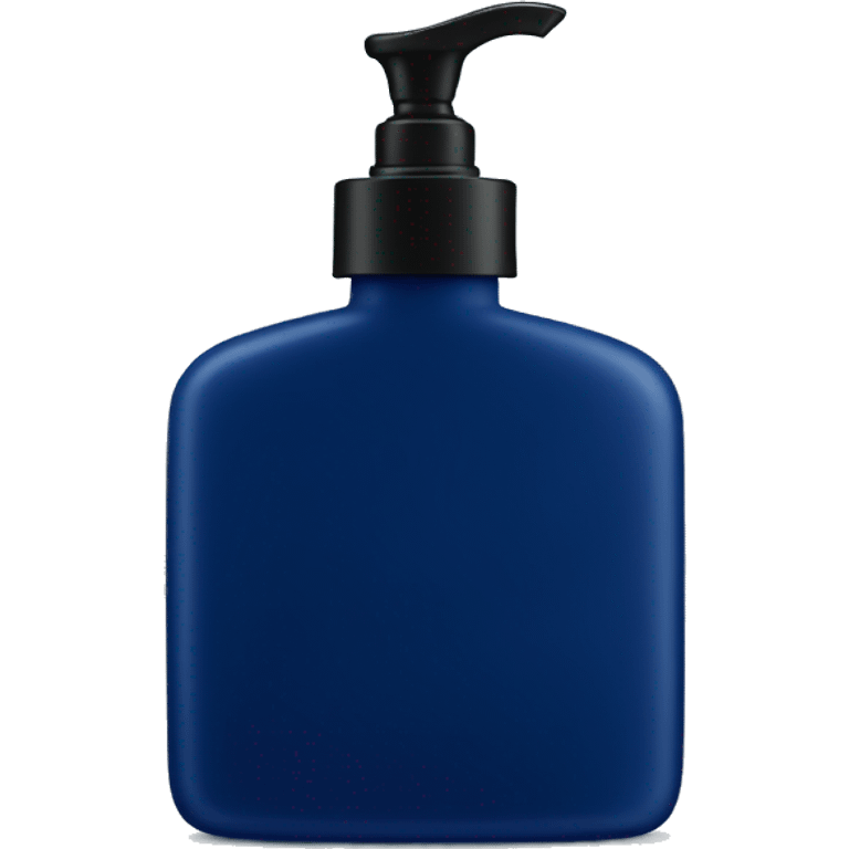 Navy blue lotion bottle  emoji