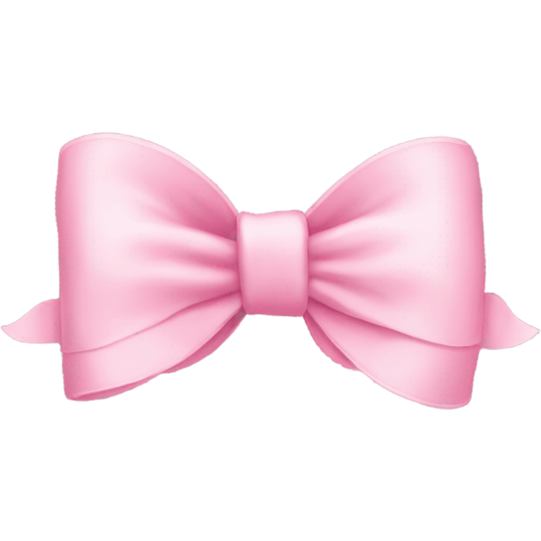 Baby pink bow emoji