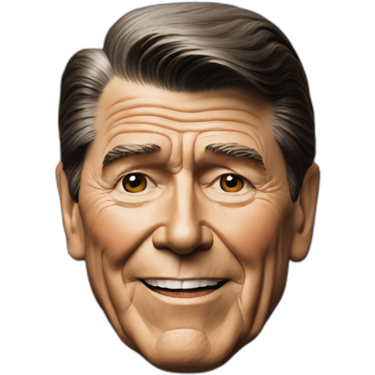 Ronald Reagan is still dead emoji