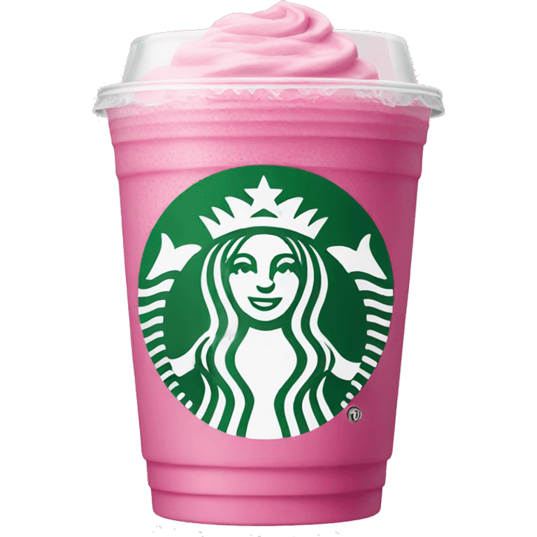 starbucks pink drink emoji