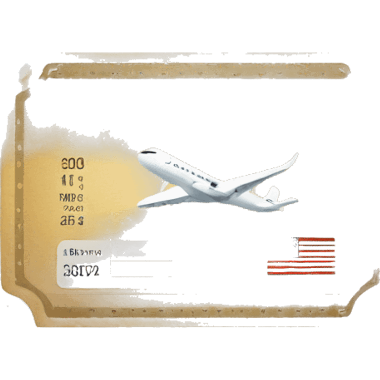 AIR TICKET emoji