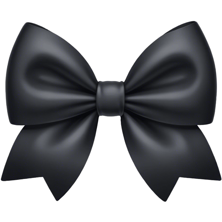 black bow emoji