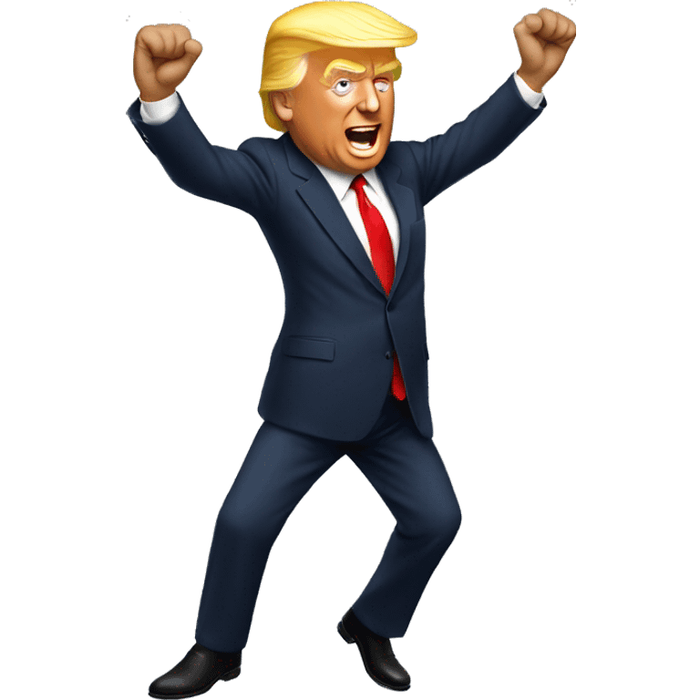 trump dancing emoji