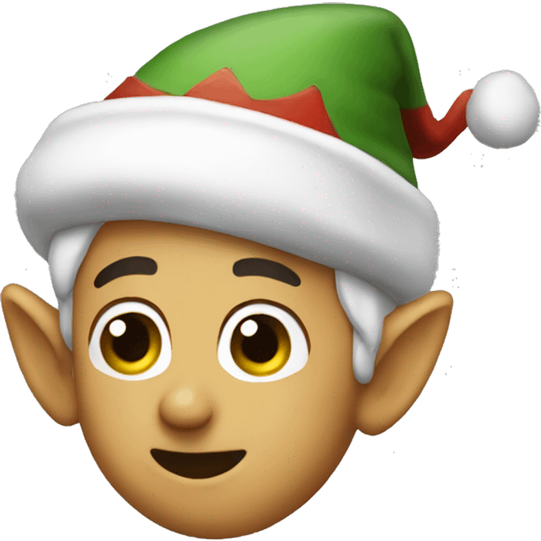 Itchy elf emoji