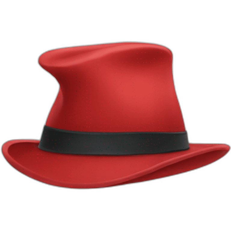 The red hat emoji