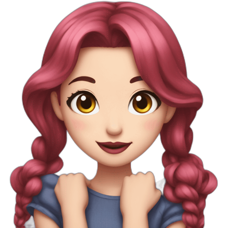 Minnie from (G)I-DLE emoji