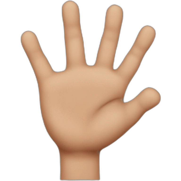 Dick's fingers emoji