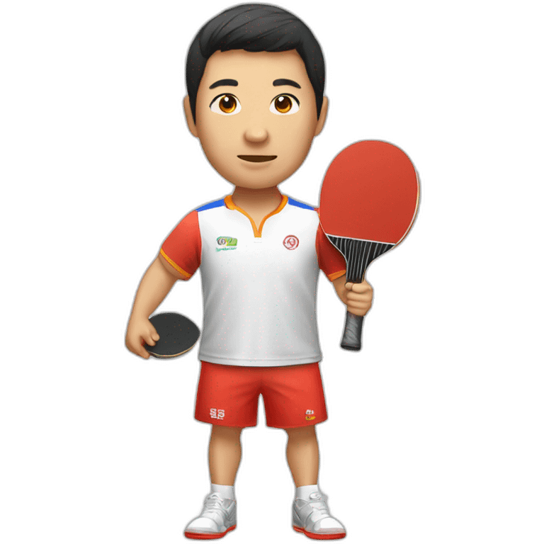 Sunyingsha table tennis player emoji