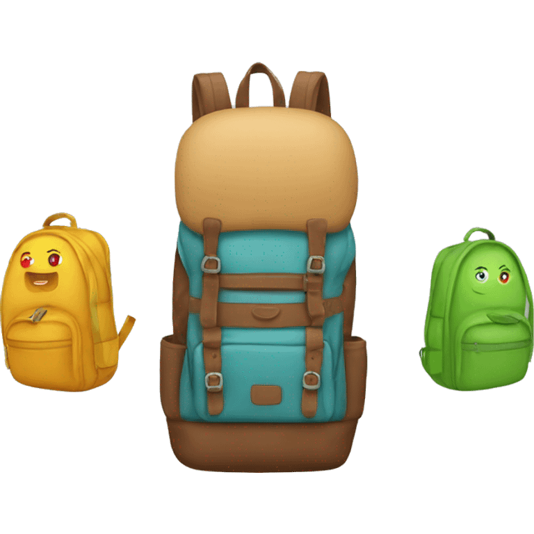 Rucksack für den Kindergarten  emoji