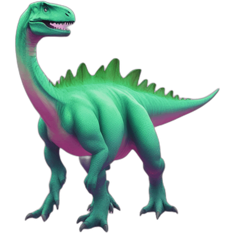 Vaporwave DINOSAUR emoji