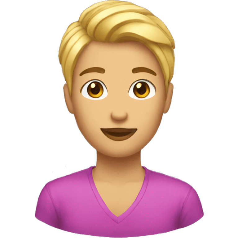 masc lesbian emoji