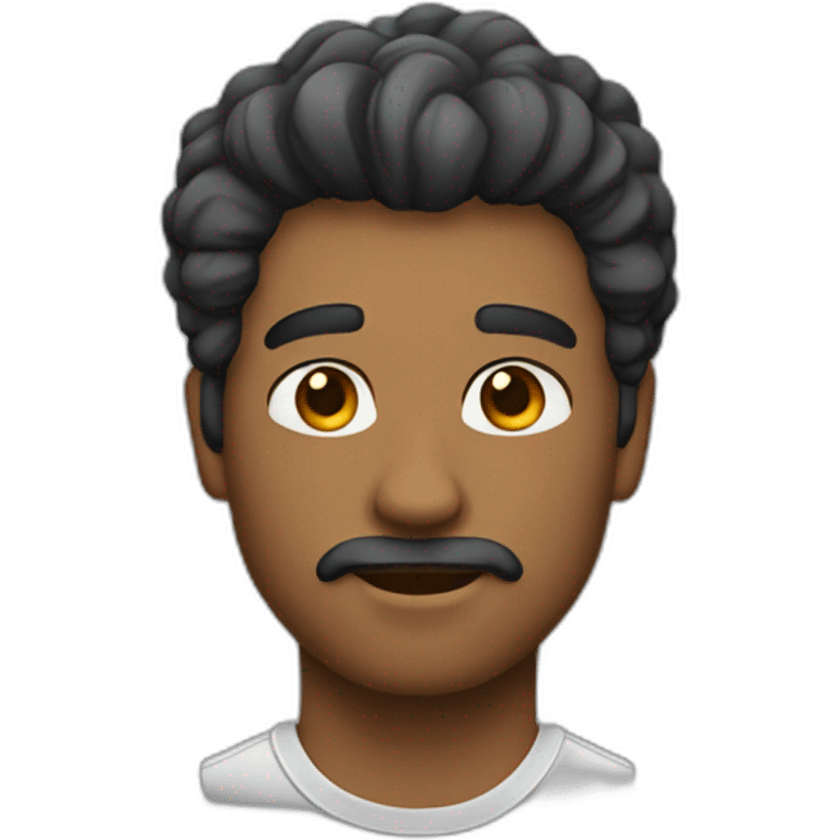 hombre pelo corto emoji