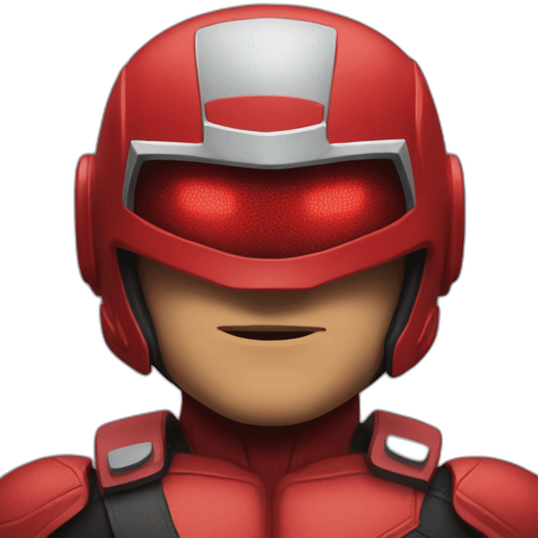 Marvel superhero Daredevil red Helmet emoji