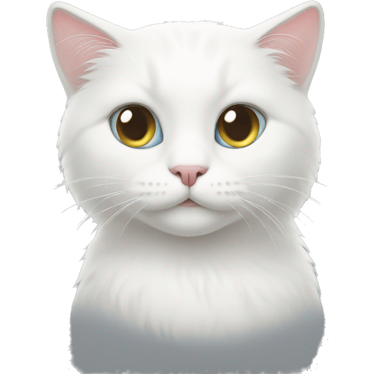 white cat emoji