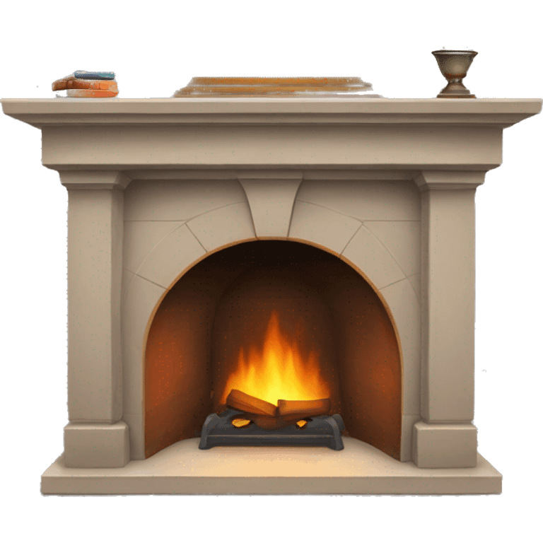 fireplace mantle emoji