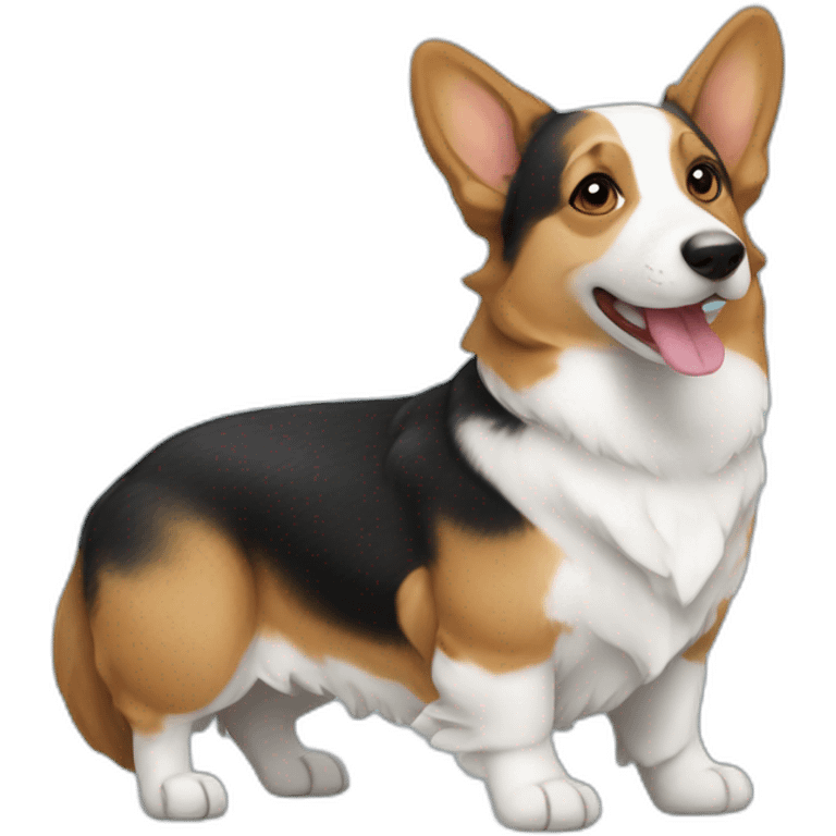 Cardigan welsh corgi emoji