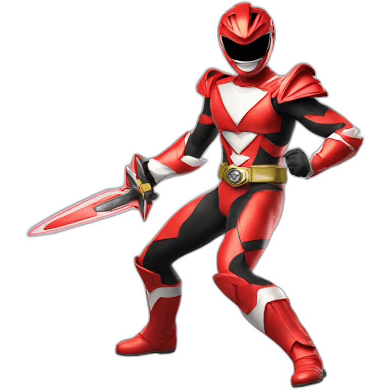 Power Ranger red emoji