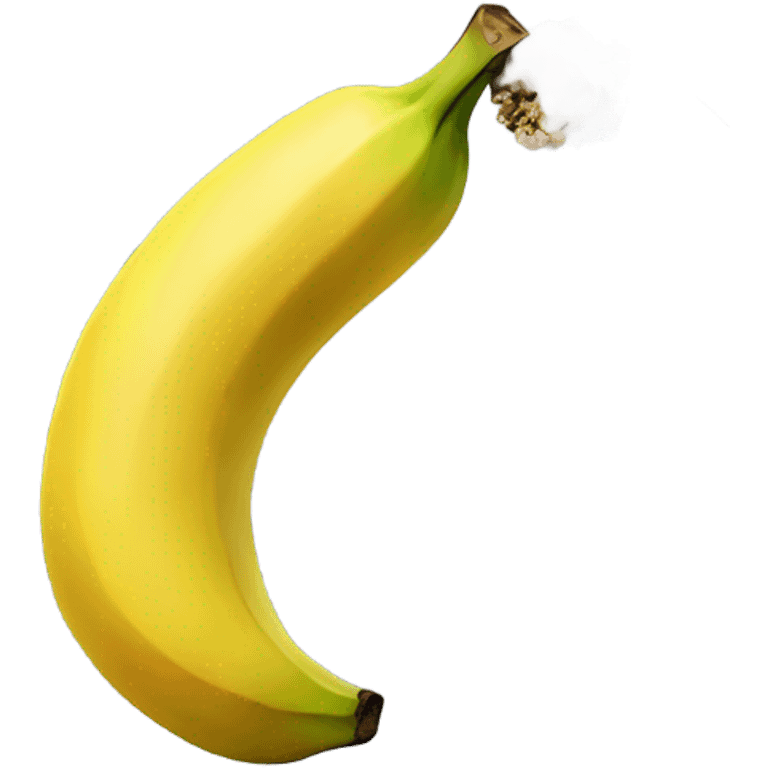 Weed smoking banana  emoji