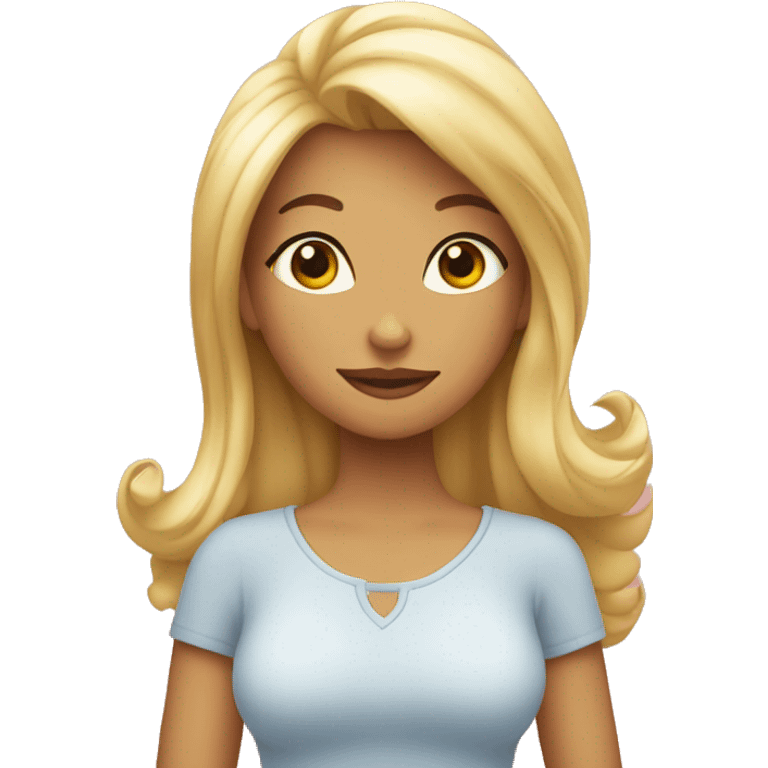 femme coucou emoji