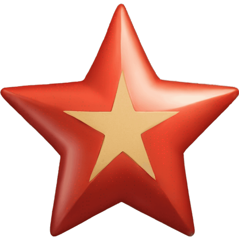 RED STAR emoji