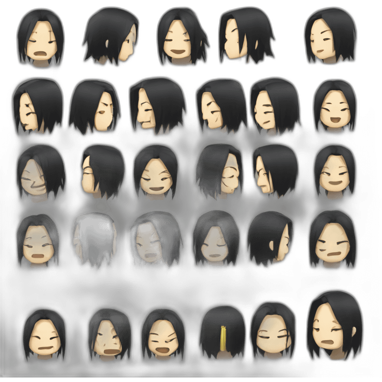 Itachi qui embrasse izumi emoji