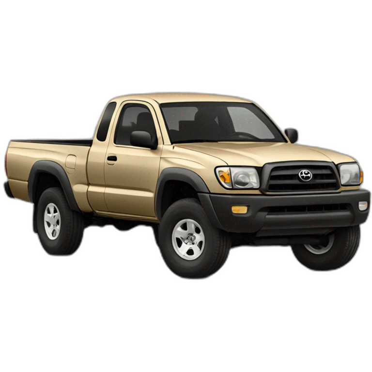 2003 Toyota Tacoma ext cab 2wd with sand paint emoji