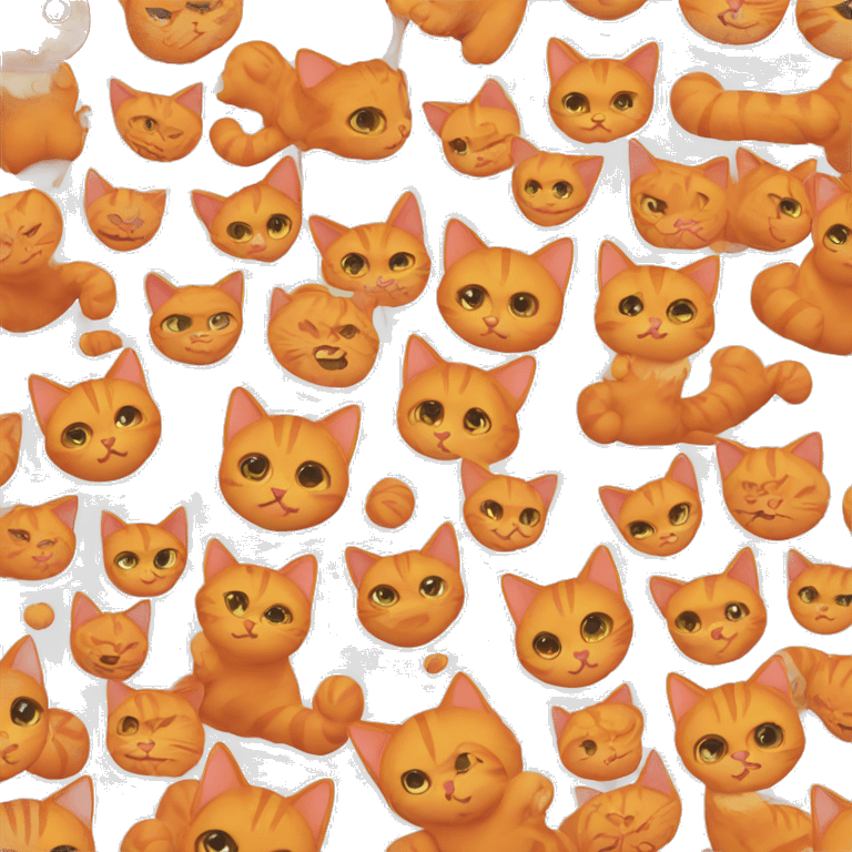 orange cat emoji