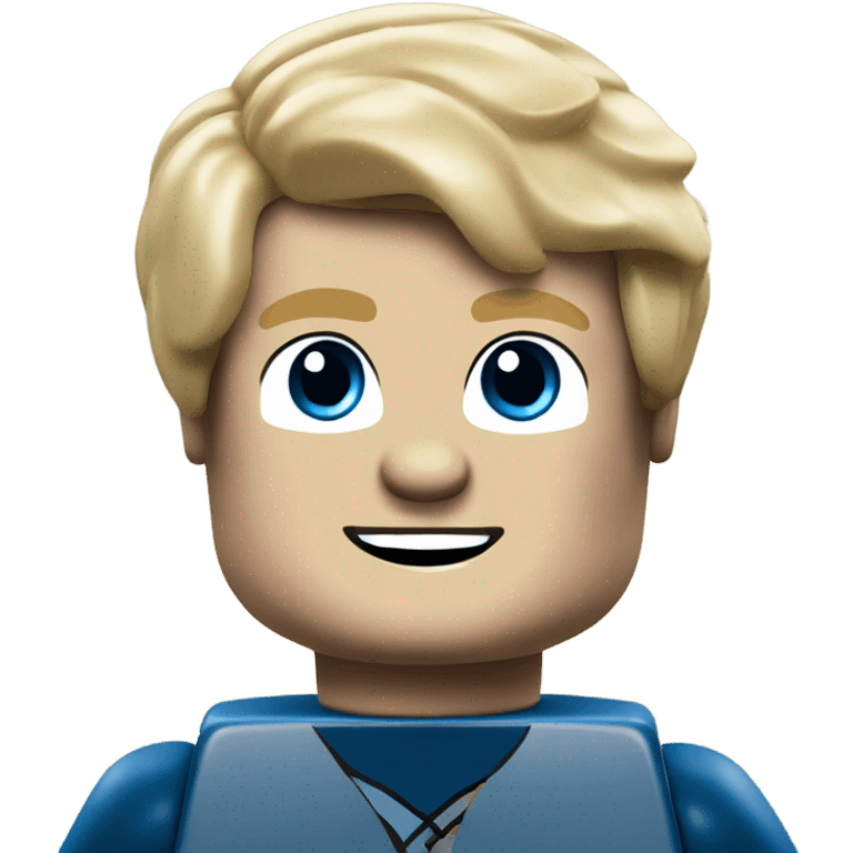 lego boy blond hair blue eyes emoji