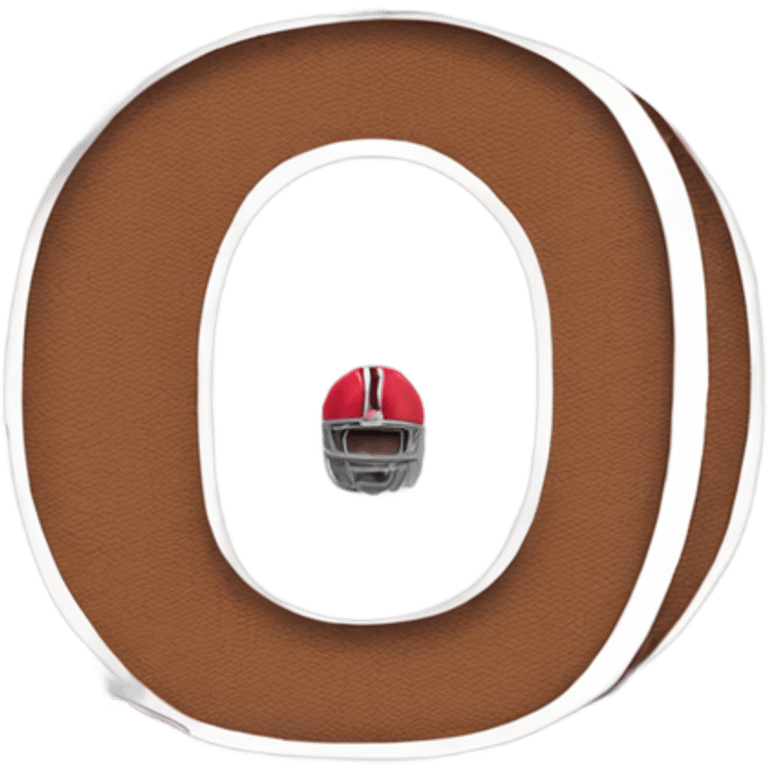 Ohio state football player making the letter O over his head emoji