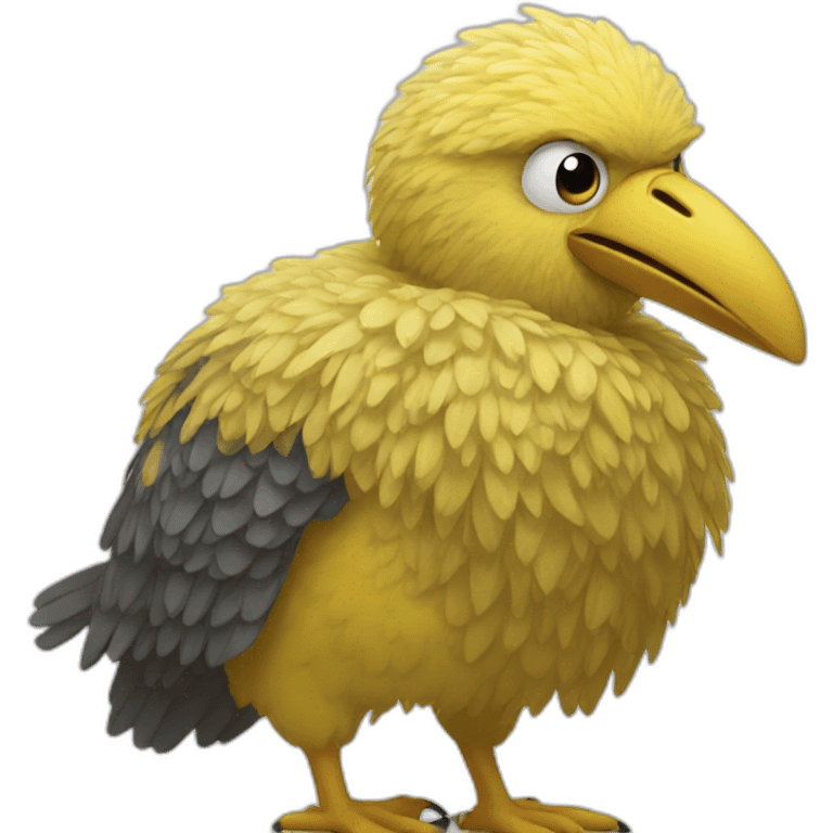 big bird emoji